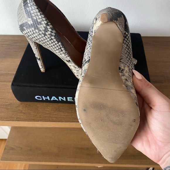 SM Snake Print Pumps - Picture 5 of 8